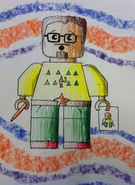 Mini Fig Lego Selfies Art Lessons Elementary 3rd Grade Art Lesson Elementary Art Lesson Plans