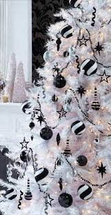 Black Tie Affair Black Christmas Decorations White Christmas Trees Vintage White Christmas