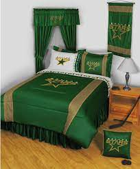 Each of your guests will have different tastes, but all of them will enjoy luxuriating in a comfortable bed with fresh, crisp linens. Nhl Dallas Stars Bedding And Room Decorations Modern Bedroom Dallas By Obedding Houzz