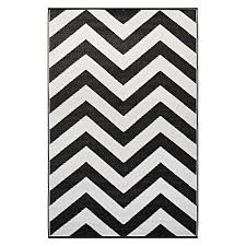Black And White Chevron Outdoor Rug Laguna Chevron Plastic Outdoor Rug By Fab Rugs Zanui Outdoor Plastic Rug Black Rug Outdoor Rugs