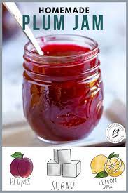 Homemade Plum Jam Plum Jam Jam Recipes Plum Jam Recipes