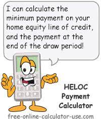 Heloc Payment Calculator With Interest Only And Pi Calculations Mortgage Payment Calculator Budget Calculator Amortization Schedule