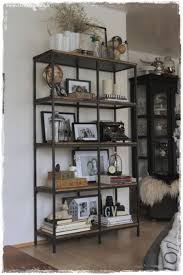 Book Shelf Styling 16 Industrial Style Kitchen Home Decor Shelving