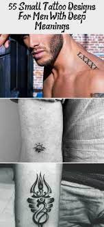 55 Kleine Tattoo Designs Fur Manner Mit Tiefen Bedeutungen Tattoos Klein 55 55 Kleine T Tattoo Designs Men Small Tattoos Small Tattoo Designs