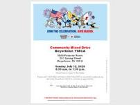 Boyertown YMCA Community Blood Drive
