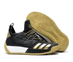 Black And Yellow Adidas Basketball Shoes New Adidas James Harden Vol 2 Men Basketball Shoes Basketball Shoes For Men Gold Adidas Black And Gold Shoes