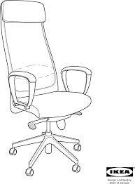 Bedienungsanleitung Ikea Markus 12 Seiten