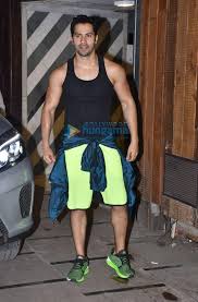 Varun Dhawan Spotted At The Gym In Juhu Parties Events Bollywood Hungama If you're using our site we'll assume you're happy with the use of cookies. bollywood hungama