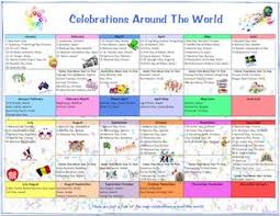 Celebrations Around The World Calendar And Flip Book World Calendar Celebration Around The World Holidays Around The World