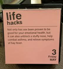 Pour a cup of water and add mint leaves and let them simmer with blueberries (another great antioxidant). Life Hacks Not Only Has Sex Been Proven To Be Good For Your Emotional Health But It Can Also Unblock A Stuffy Nose Help Combat Asthma And Relieve Symptoms Of Hay Fever