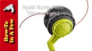 Ryobi 18v one+ cordless line trimmer review. Howto Install A New Ryobi Bump Feed Trimmer Head Youtube