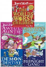 His books are loved by his fans worldwide.as a fan, all of us wan. David Walliams Series 2 5 Books Set Midnight Gang Worlds Worst Children Grandpas Great Escape Awful Auntie Demon Dentist Book Review And Ratings By Kids David Walliams
