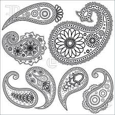 You can use stencils to insure your tattoos are placed correctly. Faux Porcelain Pottery Free Stencils Printables Henna Tattoo Designs Paisley Tattoo