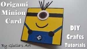 Whether you are making minion birthday cards or one in a minion valentine's day cards, here are some cute ideas to get you started on your own diy minion card making ideas! Despicable Me Minion Card Craftbits Com