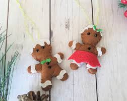 Download Gingerbread Man Felt Christmas Ornament Pattern Sew Simple Home