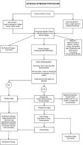 Juvenile Offender Procedures Flowchart Forensic