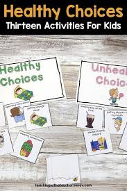 Health Activities Making Healthy Choices Digital Pdf Distance Learning Health Activities Healthy Choices Activities Wellness Activities