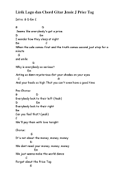 Download lagu black g dragon ft jennie mp3 dan mp4 di metrolagu. Lirik Lagu Dan Chord Gitar Jessie J Price Tag Pdf Song Structure Song Recordings