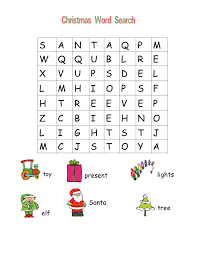 Special christmas themed word search game. Christmas Word Search Best Coloring Pages For Kids