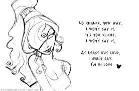 Is there a way i won't say i'm in love? Disney Quotes Disney Lyrics Disney Quotes Disney Songs