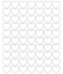If the 'download' 'print' buttons don't work, reload this page by. Printable Heart Shapes Tiny Small Medium Outlines Printable Heart Template Heart Printable Shape Coloring Pages