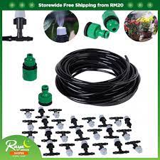 Commercial reels can be expensive and may not accommodate the length of your garden hose. Garden Grass Plant Misting Cooling System Plastic Mist Nozzle Sprinkler Shopee Malaysia