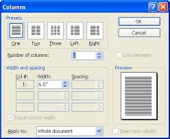The function will return 27 as its column number. Changing The Number Of Columns Microsoft Word