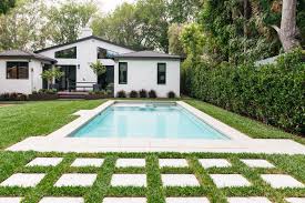 The size and style depend mainly on purpose and how large your backyard is. 33 Small Swimming Pools With Big Style