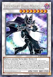 Legendary Dark Magician By Batmed Deviantart Com On Deviantart Custom Yugioh Cards Yugioh Monsters The Magicians