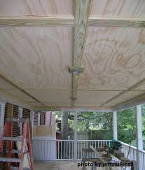 It's so easy to get rid of that ugly popcorn ceiling by covering it with wood planks! Gypsum Board Roof Design Novocom Top