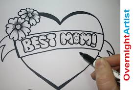 Easy Birthday Drawings For Dad Draw Best Mom How To Draw Best Mom Graffiti Bubble Letters Mothers Day Birthday Happy Birthday Drawings Mothers Day Drawings Mom Drawing