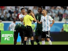 Argentina disputará un mundial de handball por 13era vez consecutiva. Making Sense Of Crucial Non Handball Call In Argentina S 2 1 World Cup Win Over Nigeria Espn Fc Youtube