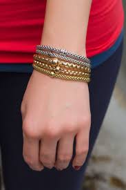 Gold Flex It Bracelet Gold Bangles Design Flexible Bracelet Beautiful Bracelet