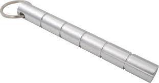 It is typically no more than 5.5 inches (14 centimetres) long and about half an inch (1.25 centimetres) in diameter, slightly thicker or the same size as a marker pen. Kubotan Without Tip Self Defense In Close Combat Budoland Kampfsport