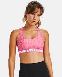 This is because they are more flexible and stretchy than other bras. Women S Ua Crossback Mid Printed Sports Bra Under Armour
