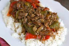 Slow Cooker Pepper Steak With Onion Recipe The Magical Slow Cooker Recipe Crockpot Recipes Beef Pepper Steak Stuffed Peppers
