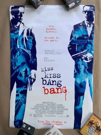 KISS KISS BANG BANG (2005) Original Theatrical DS One-Sheet Movie Poster  Robert Downey Jr Val Kilmer Crime Comedy FEROCIOUS POSTERS — Ferocious  Posters & Art