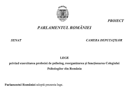 Noua Lege A Profesiei De Psiholog 2019