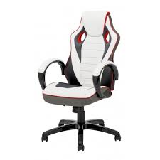 The comfortable cushioned seat boasts lumbar support to reduce stress on your lower back and legs while you play. Argos Product Support For X Rocker Druid Faux Leather Ergonomic Gaming Chair White 837 1391