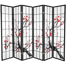 6 Ft Tall Flower Blossom Room Divider Room Divider Panel Room Divider Shoji Room Divider