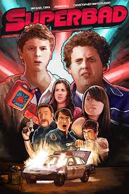 Superbad isn't the same kind of movie, but it does offer a similar feeling as dazed does. Superbad Movie Poster Illustration Fanart
