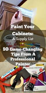 Learn My Tips For Painting Cabinets From 15 Years Of Experience Paint Cabinets Like A Pro With This L Painting Cabinets Diy Cabinets Painting Kitchen Cabinets