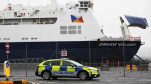Next high tide 4hr 6min (14:16 bst). Physical Checks Recommence At Larne And Belfast Ports Utv Itv News