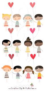 Cute Valentines Clip Art Set Creative Clipart Collection Doodle Ideen Illustration Malen Und Zeichnen