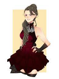 Red Dress Judith (Commission, drawn by kisetsuyo) : r/fireemblem