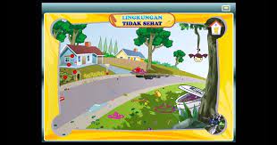 Mewarnai gambar menjaga kelestarian lingkungan projects to try via pinterest.com. Gambar Kartun Lingkungan Bersih
