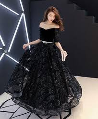 Unique Black Lace Long Prom Dress Black Lace Evening Dress Lace Evening Dresses Black Lace Evening Dress Lace Dress Black