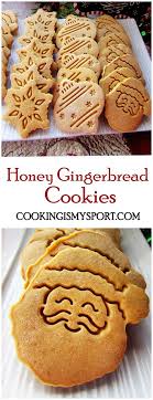 Honey Gingerbread Cookies Cooking Is My Sport Honey Cookies Recipe Ginger Bread Cookies Recipe Cookies Recipes Christmas