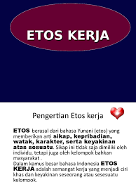 Materi etos kerja kelas 12 pkn. 12 Etos Kerja 2