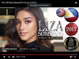 Beritajowo Com X2f Jakarta Liza Soberano Memuncaki Daftar 100 Perempuan Tercantik 2017 Versi Tc Chandler Penobatan Liza Soberano Aktris Kecantikan Dunia